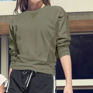 Athleta Olive Green Sweatshirt